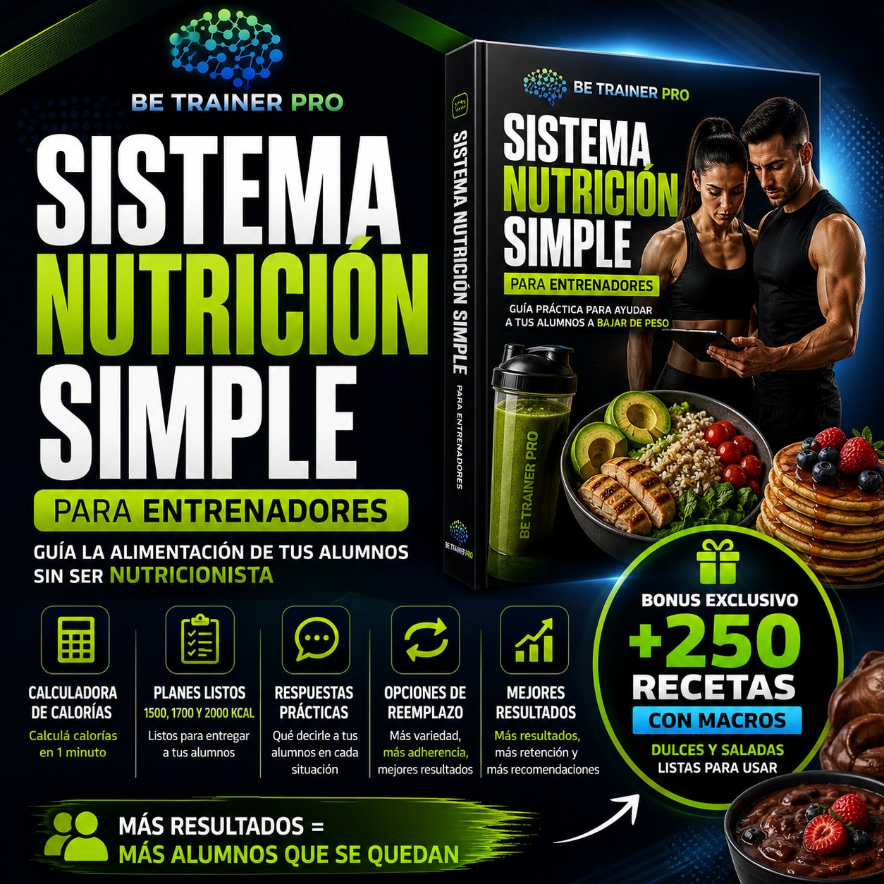Sistema Nutrición Simple para Entrenadores